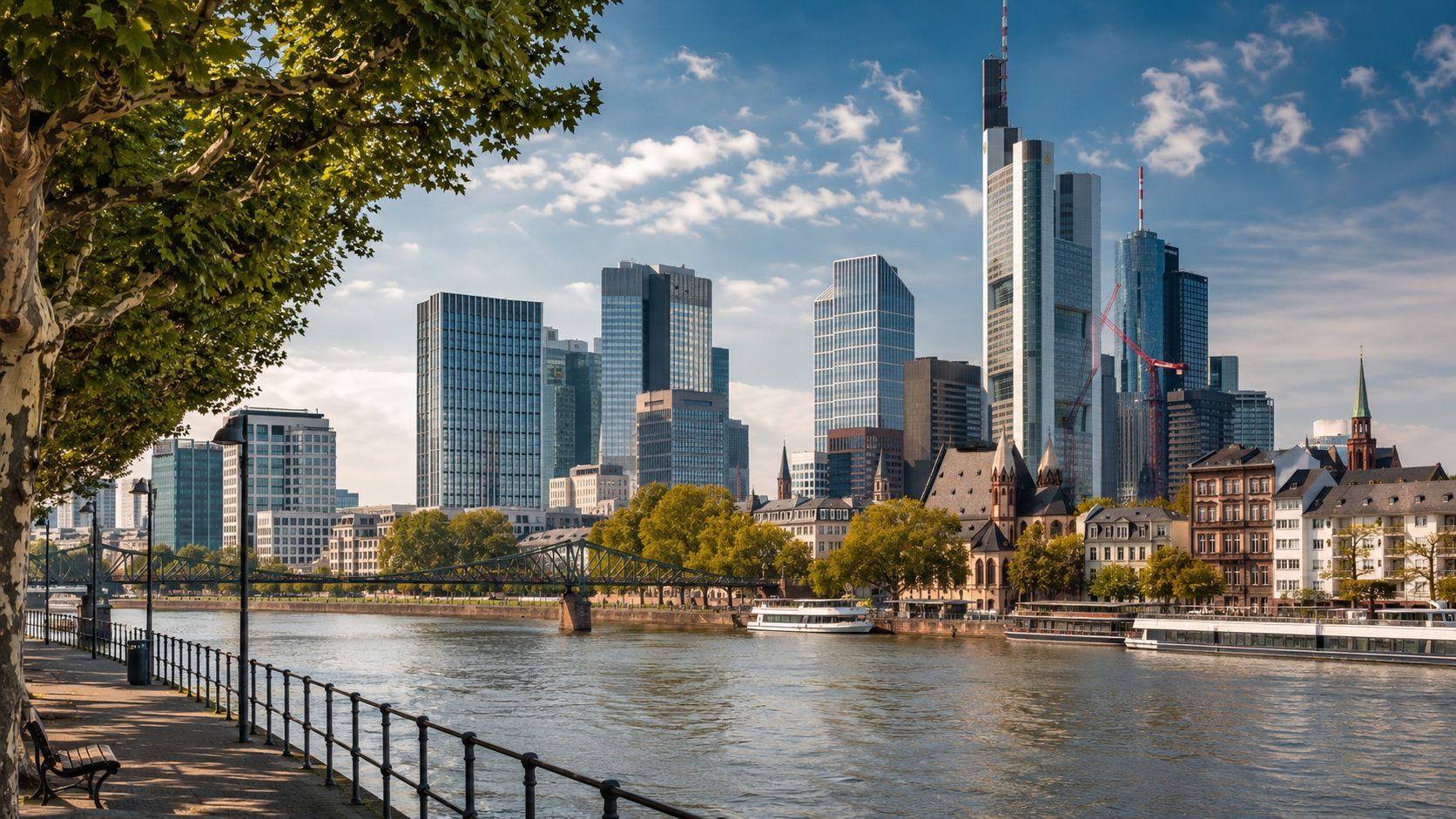 Frankfurt, Germany — corporate skyline